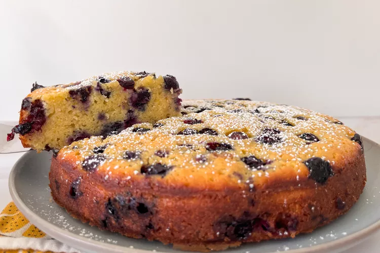 Blueberry Ricotta Breakfast Cake